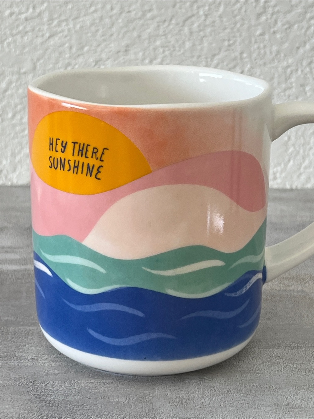 Opalhouse Multicolor 'Hey There Sunshine' Ceramic Coffee Mug